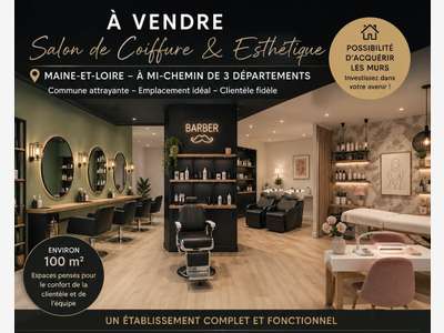 Salon de coiffure & esthétique empl stratégique 49