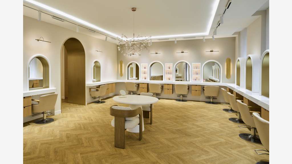 Création salon de coiffure DESSANGE  à Besançon