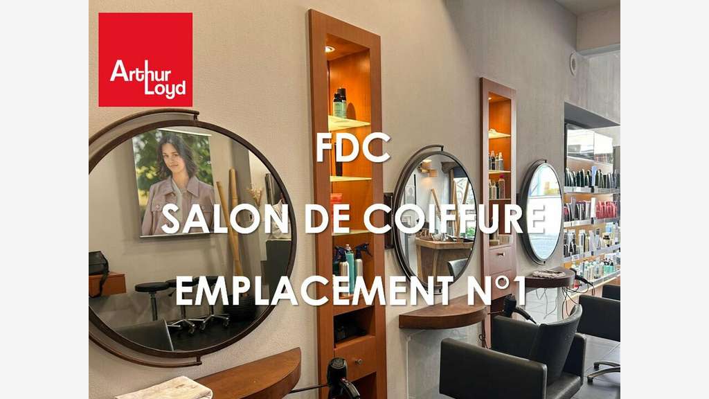 FDC salon de coiffure à vendre empl N°1 Blois 
