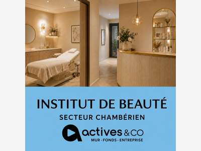 Vente institut de beauté emblématique à Cognin 73