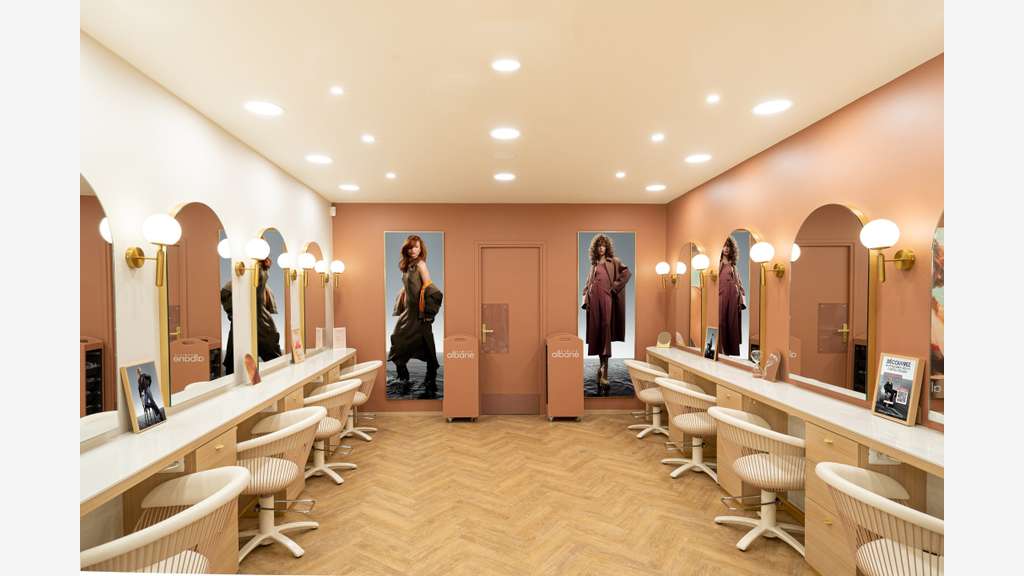 Création FDC coiffure Camille Albane dans le 92