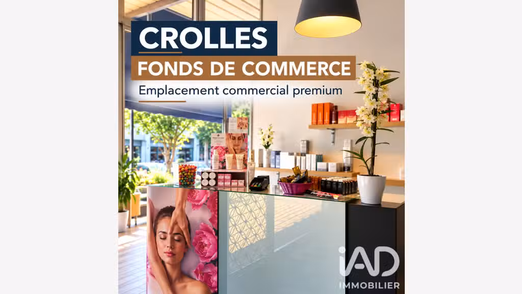 Vente salon de coiffure empl commercial à Crolles