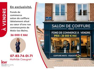 Vente Beauté - Esthétique - Coiffure à Dunkerque