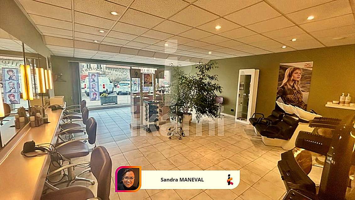 Vente salon de coiffure sur axe passant à Erome