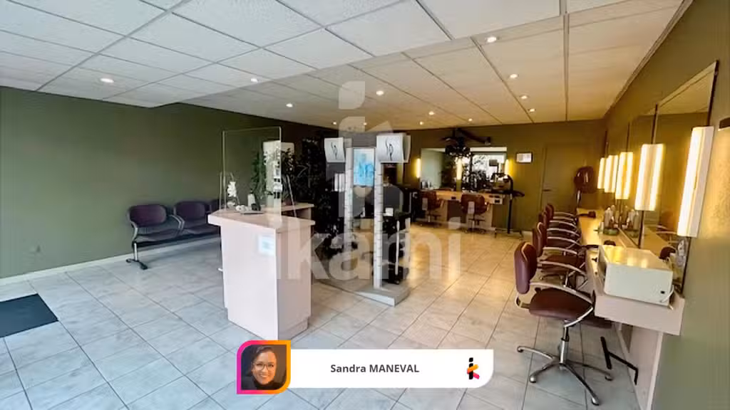 Vente salon de coiffure sur axe passant à Erome