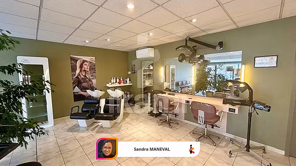 Vente salon de coiffure sur axe passant à Erome