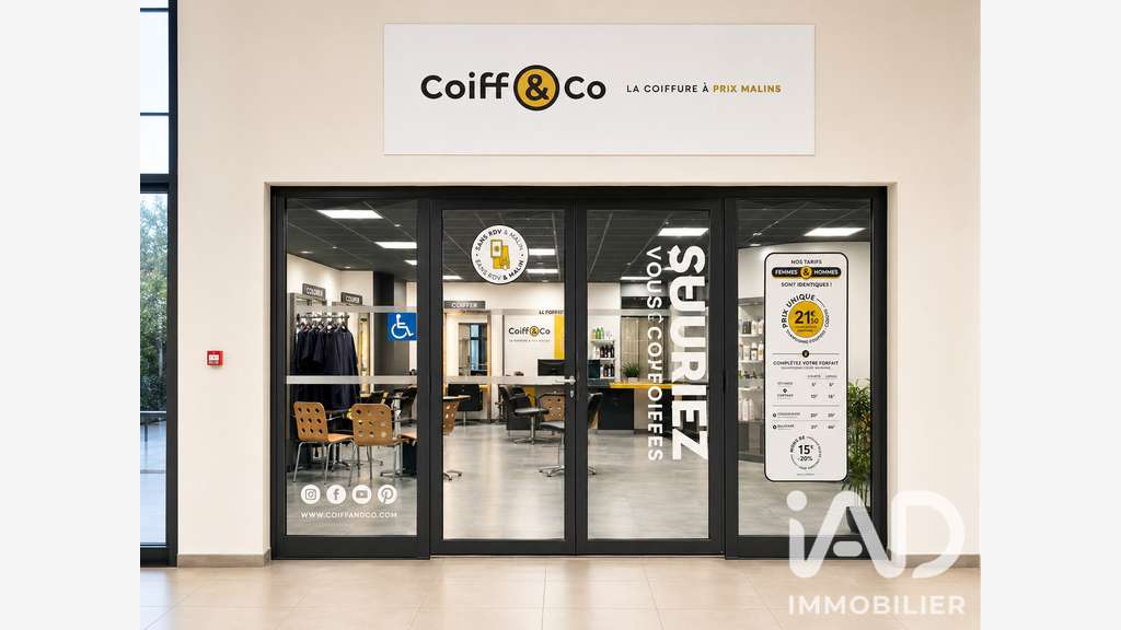 Vente Salon de coiffure à L'Isle-sur-le-Doubs