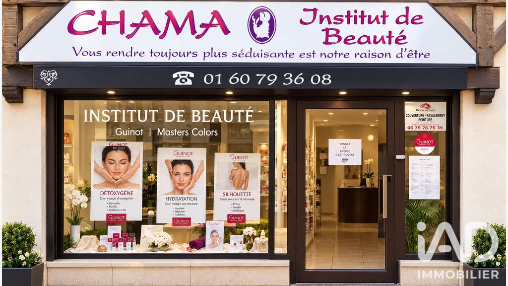 Vente institut de beauté à La Ferté-Alais centre