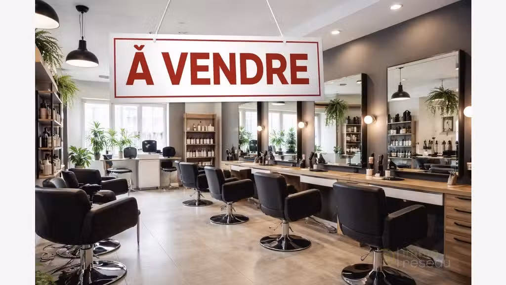 A vendre salon de coiffure aux Sables d'Olonne