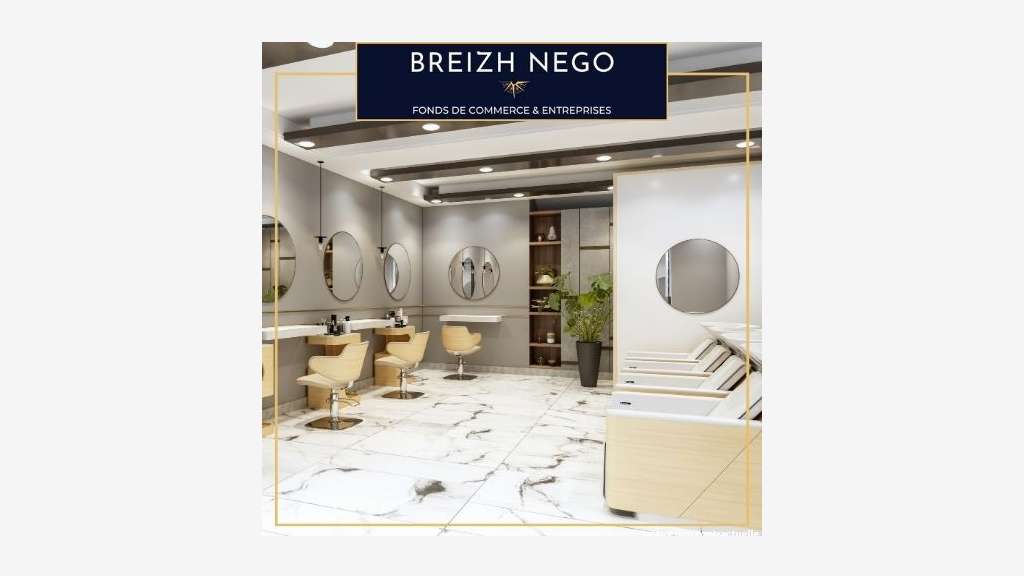 Vente salon de coiffure mixte en Bretagne