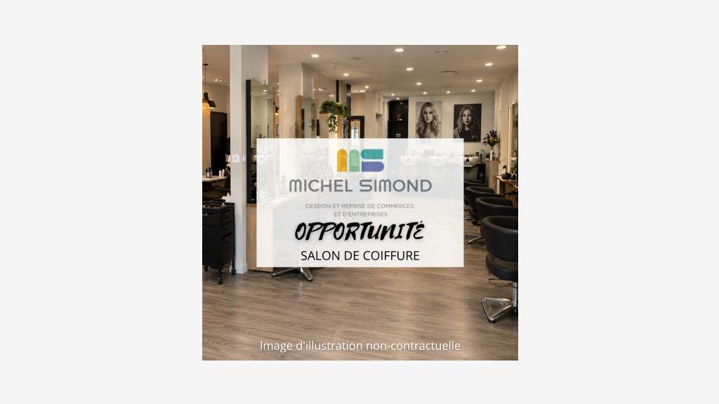 A vendre salon de coiffure sous enseigne à Lorient