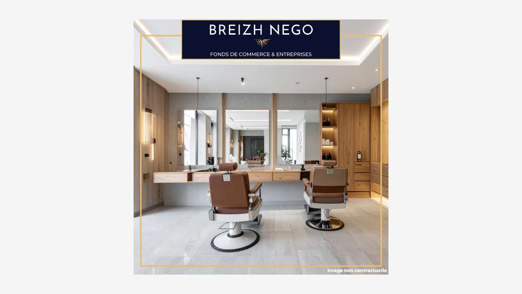 AV barber shop de renom en duplex empl N°1 Lorient