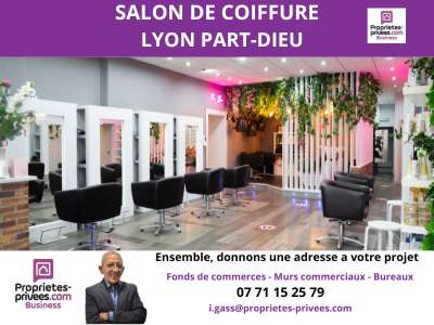 A vendre salon de coiffure et beauté 69003 Lyon