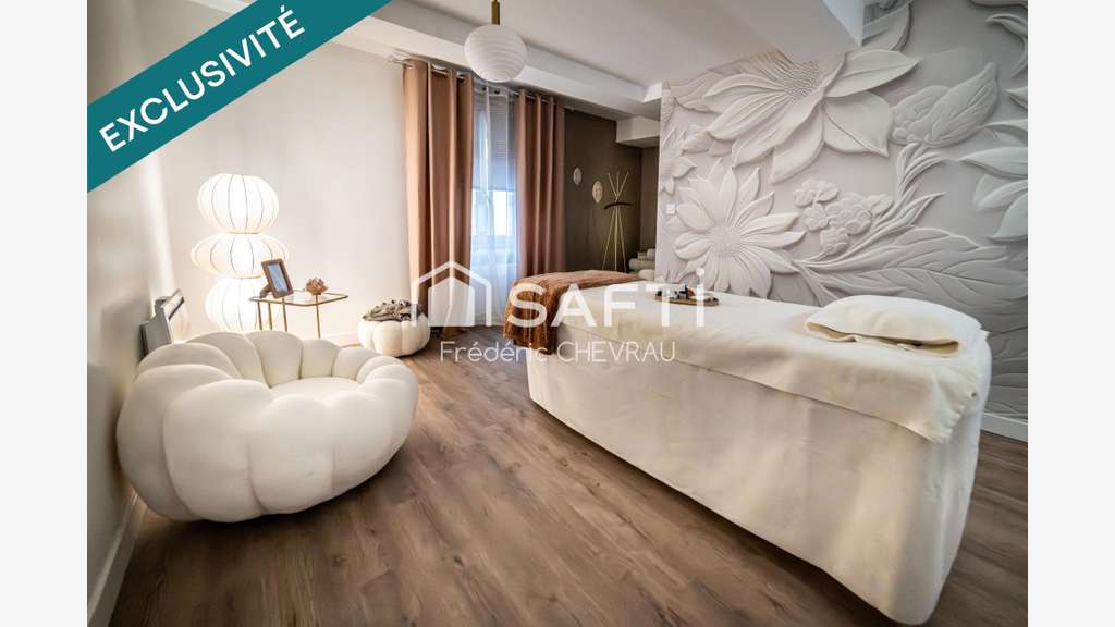 Vente institut de beauté à Mâcon centre ville