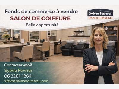 Vente salon de coiffure empl N°1 à Menton centre