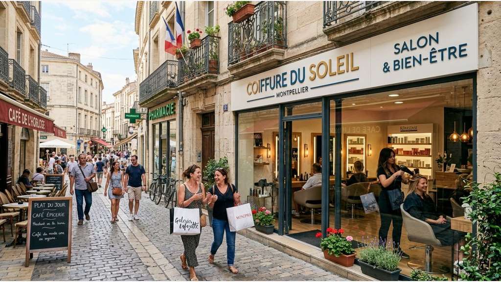 AV salon de coiffure à Montpellier coeur de ville