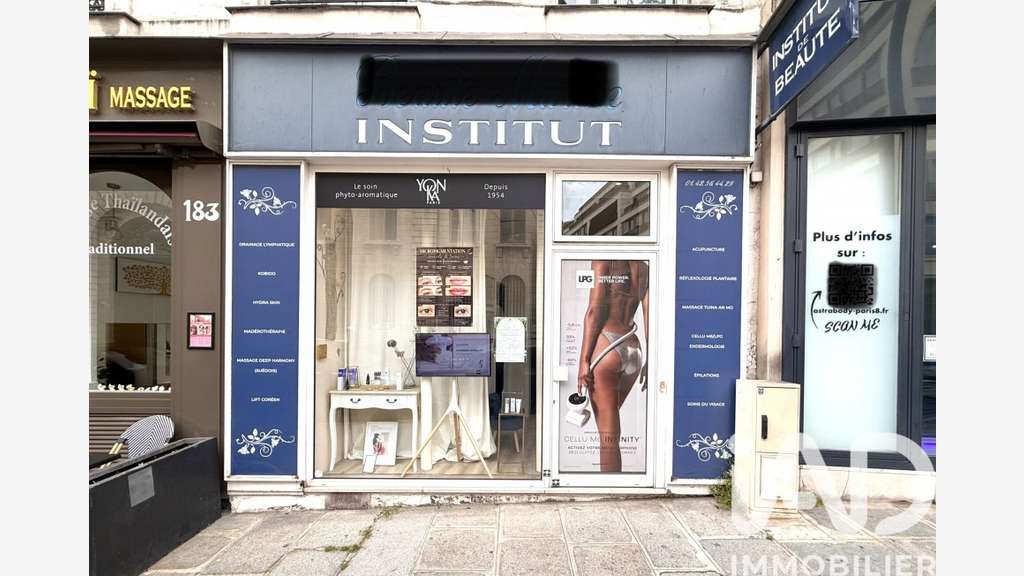 Vente FDC + DAB salon de coiffure 60m² Paris 75010