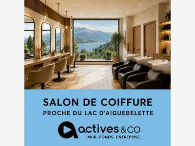 AV salon de coiffure empl stratégique Aiguebelette