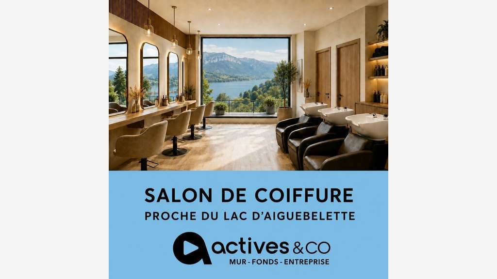 AV salon de coiffure empl stratégique Aiguebelette
