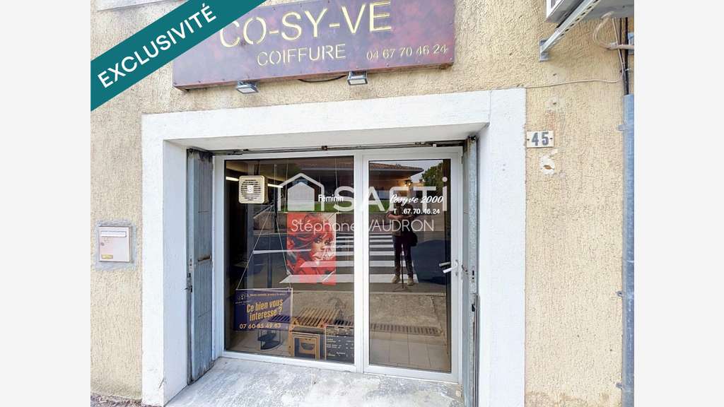 Vente salon de coiffure au cœur de Saint-Aunès