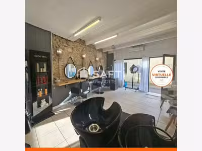 Vente FDC de coiffure au coeur de Saint-Just