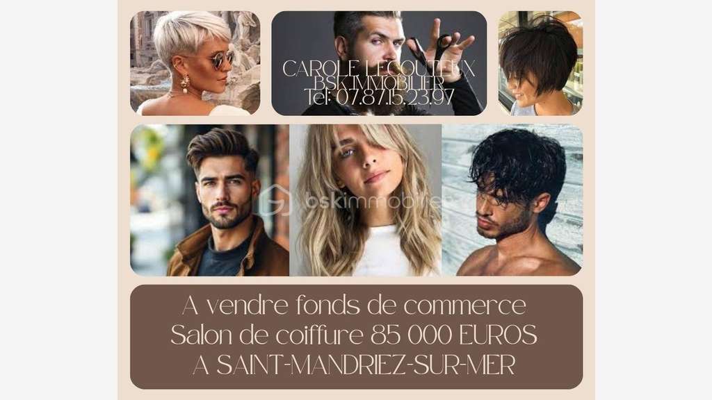 Vente salon de coiffure à Saint Mandrier Sur Mer