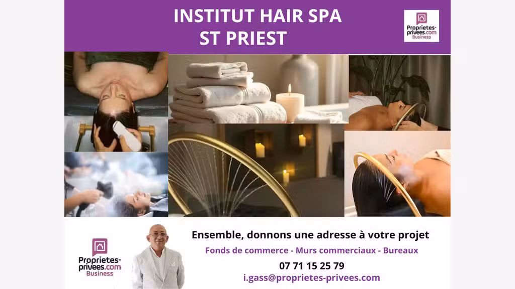 AV hair spa innovant institut bien être St Priest