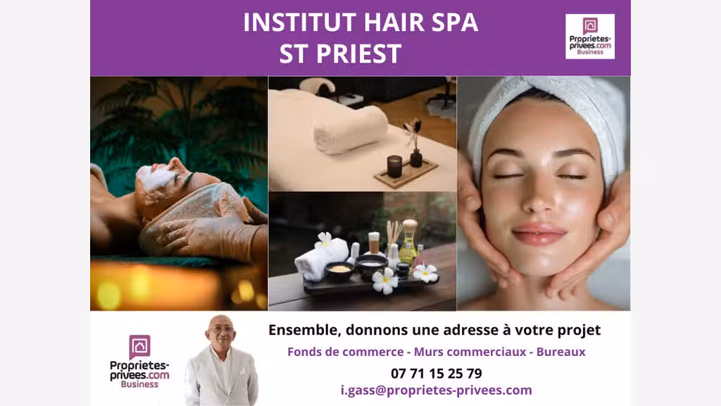 AV hair spa innovant institut bien être St Priest