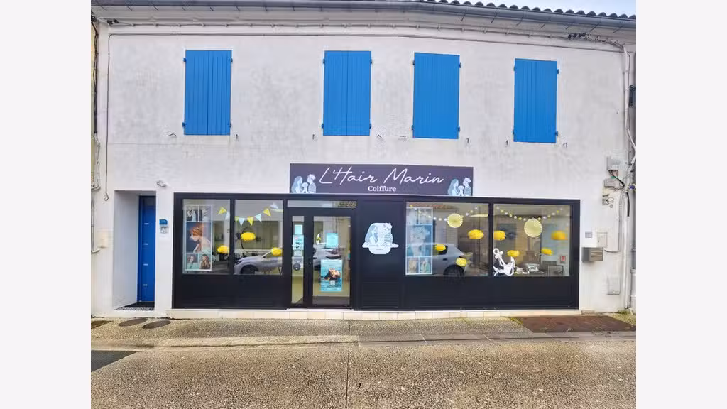 Cède salon de coiffure 44m² Saint Trojan-les-Bains
