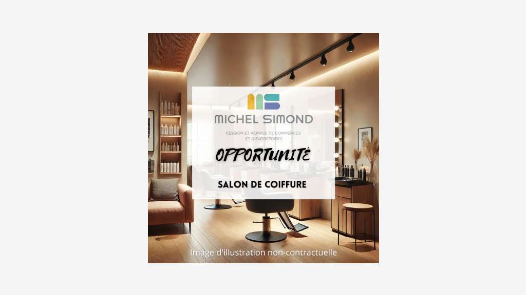 Vente salon de coiffure en station balnéaire Var