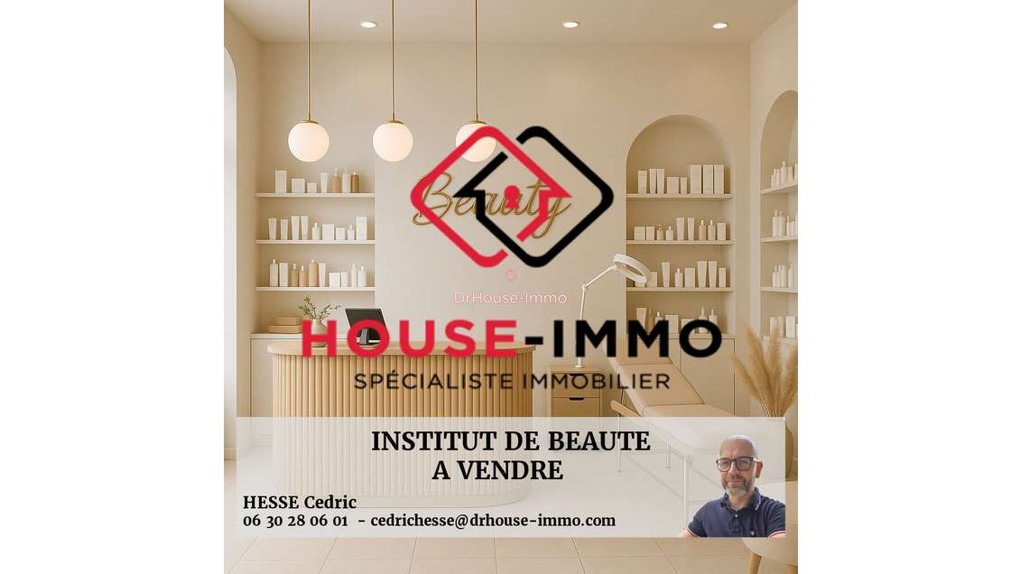 Vente institut de beauté clé en main à Vertou