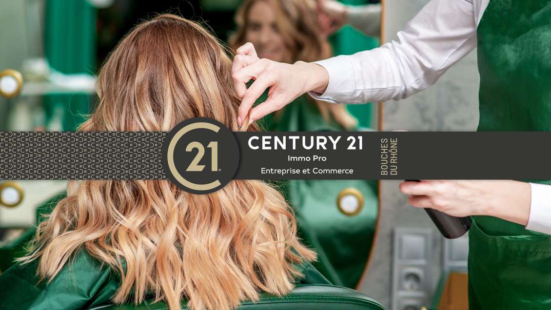 Vente salon de coiffure zone commerciale Vitrolles