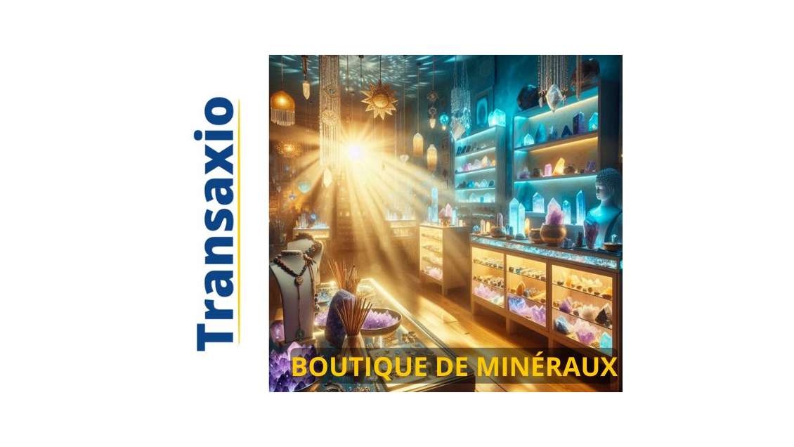 Vente boutique univers minéraux et bien-être Jura