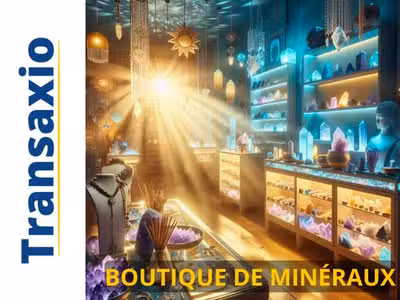 Vente boutique univers minéraux et bien-être Jura