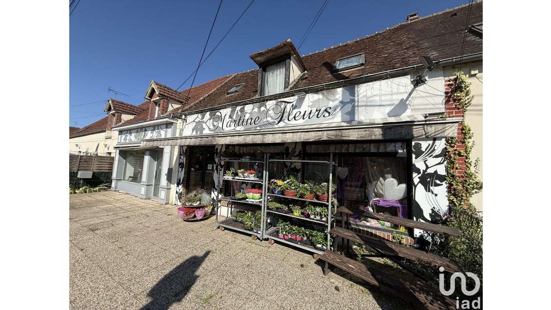 Vente boutique de fleurs à Lacroix-Saint-Ouen