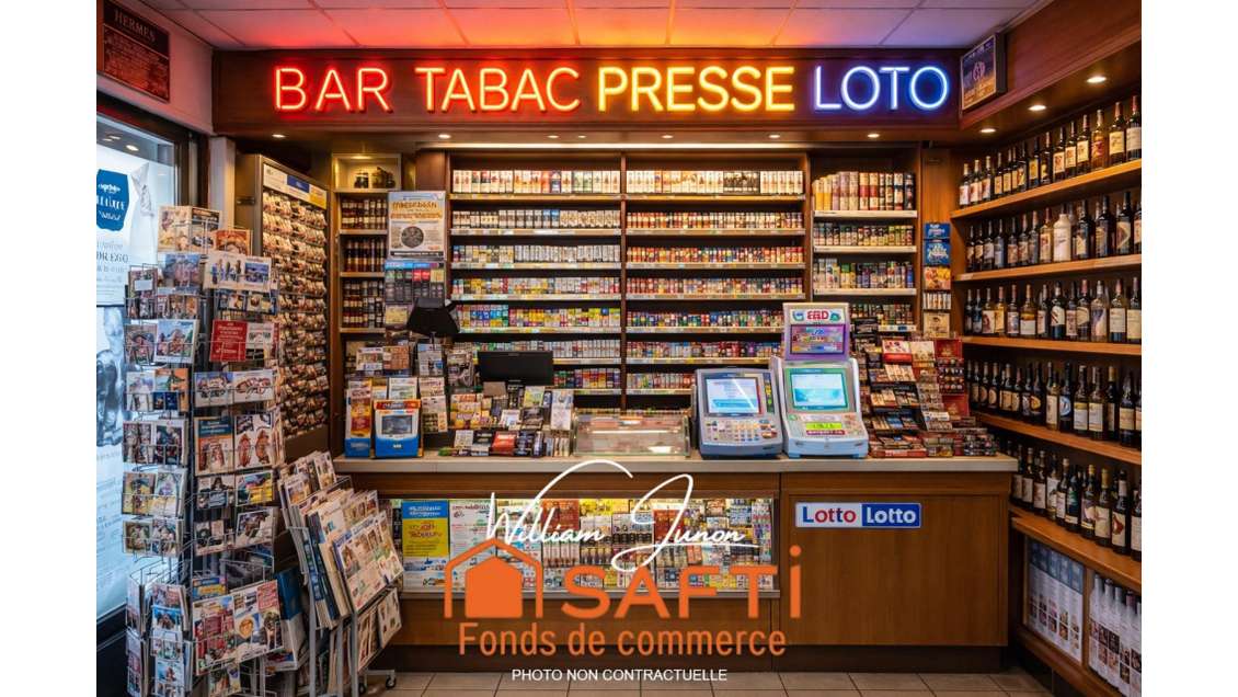 Fonds de commerce Bar / Tabac / Presse / Loto