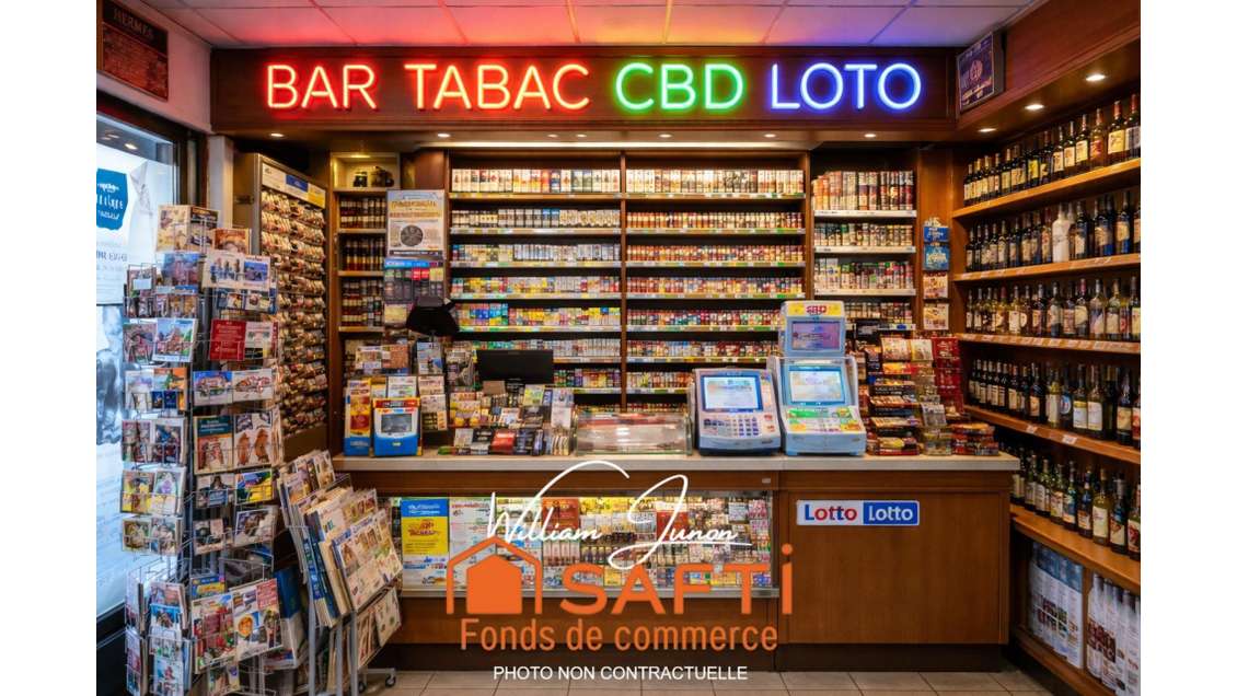 Vente FDC bar tabac presse loto au Chambon