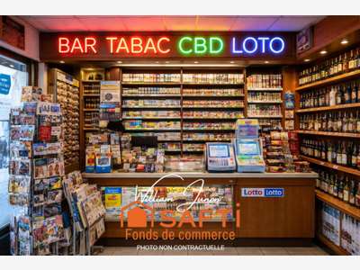 Vente FDC bar tabac presse loto au Chambon 