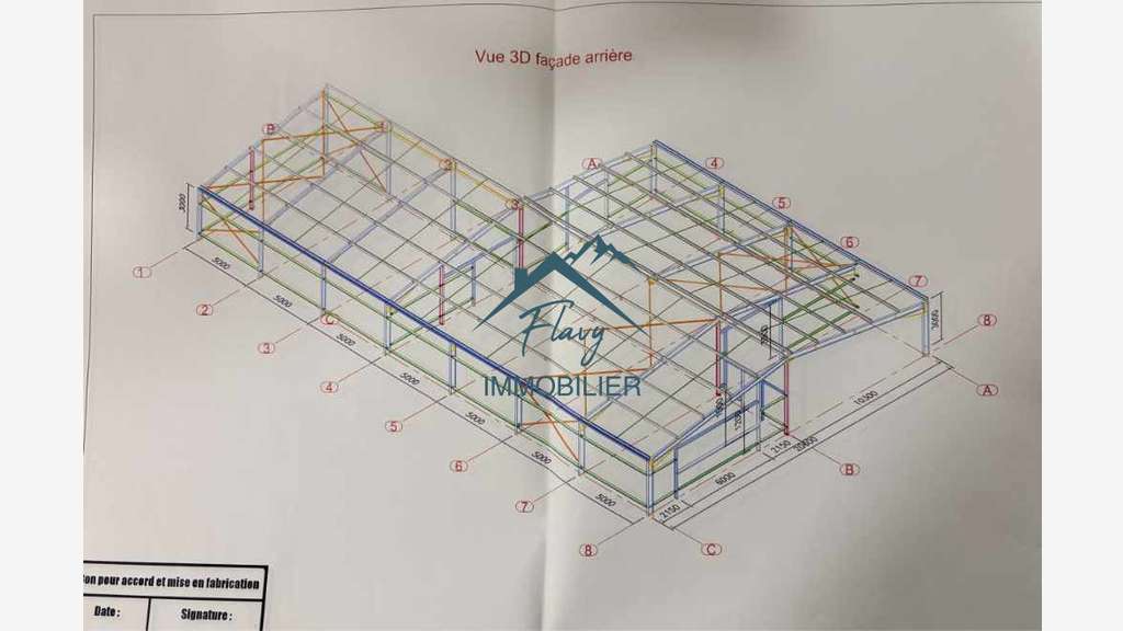 AV Hangar aménagé de 550m² à Lepanges Sur Vologne