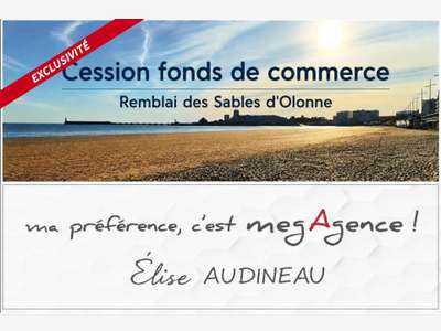 Cède FDC glaces crêpes aux Sables d'Olonne Remblai