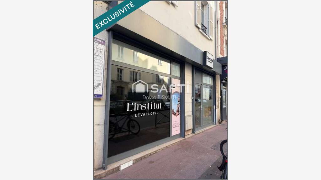 Vente institut de beauté clé en main à Levallois