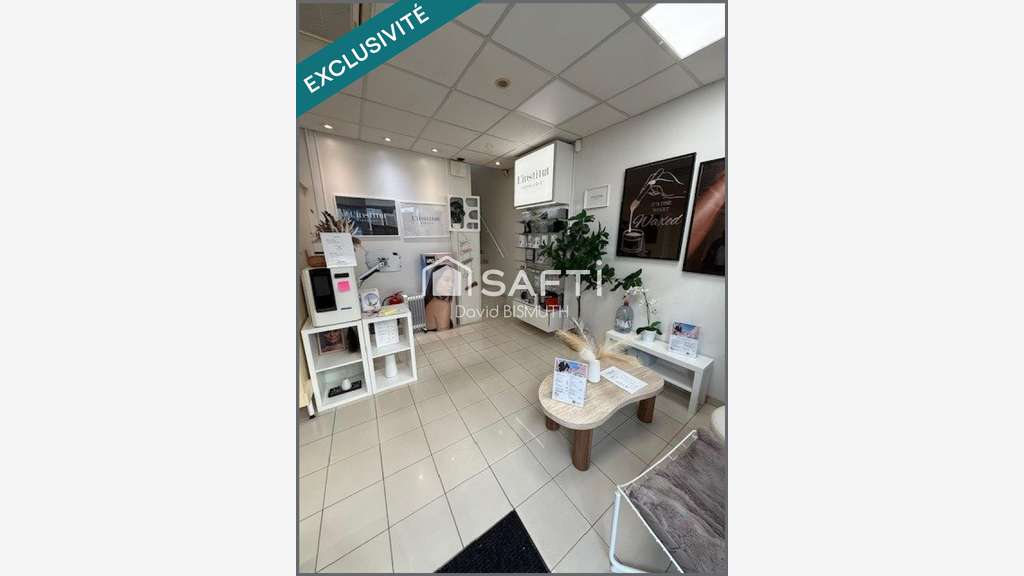 Vente institut de beauté clé en main à Levallois
