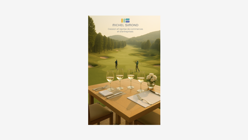 Vente golf restaurant évènementiel en PACA