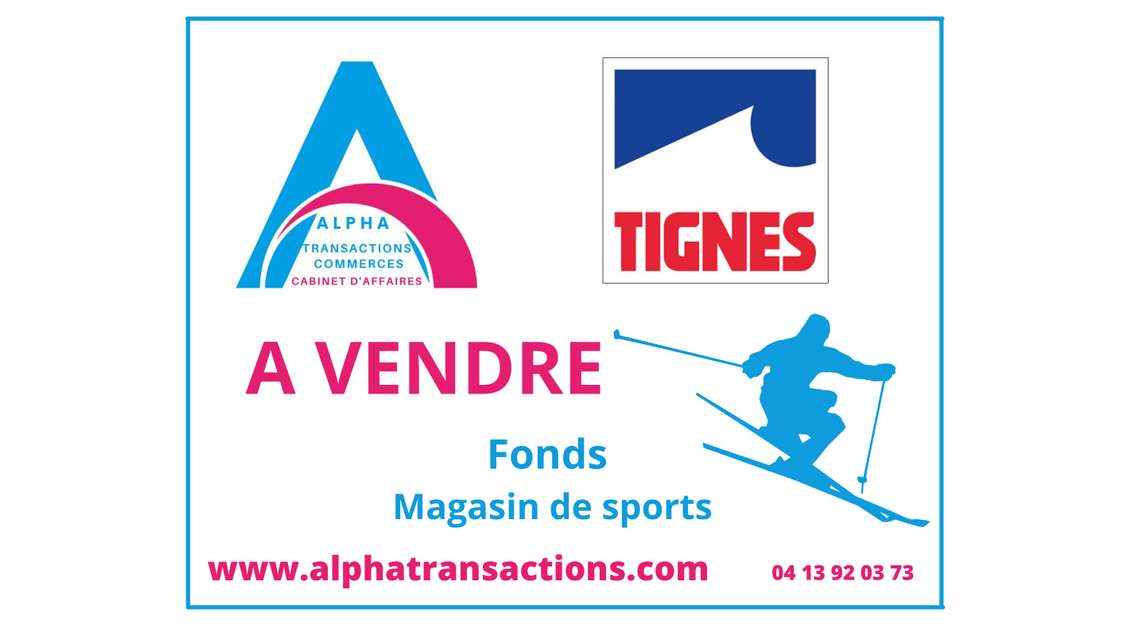 AV magasin de sports en station de ski Tignes
