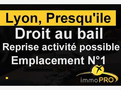 Vente local en parfait état de 65m² à Lyon