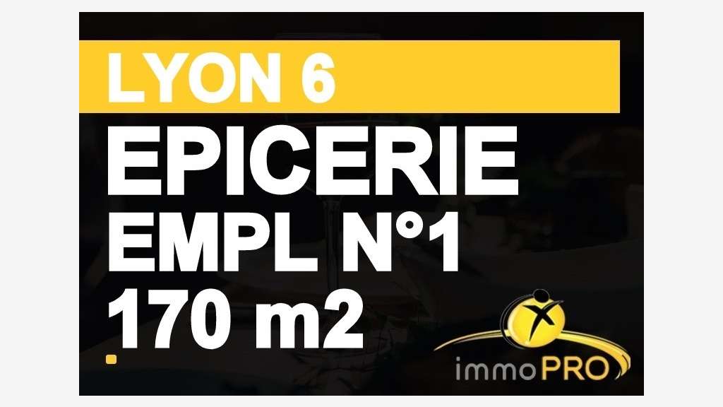 AV épicerie sur emplacement N°1 sortie métro Lyon