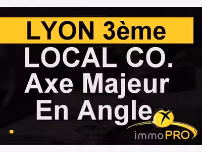 Droit au bail superbe local empl N°1 à Lyon