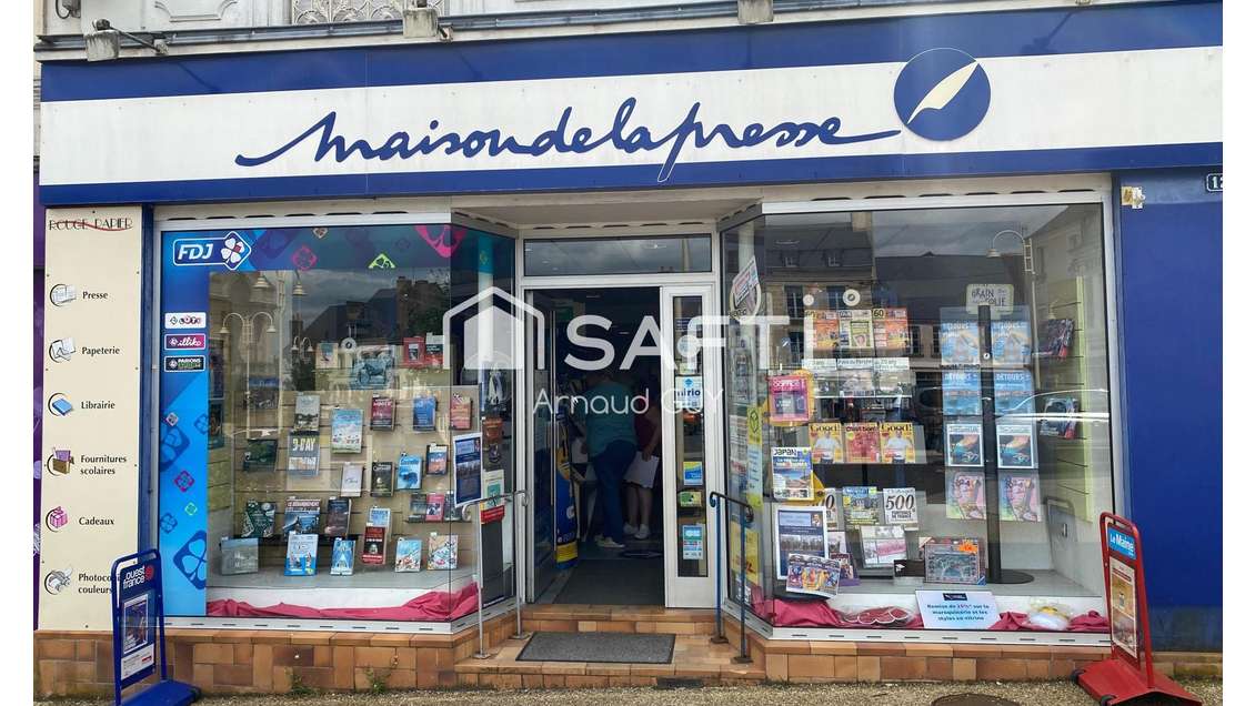 Vente FDC librairie papeterie Hyper centre Mamers