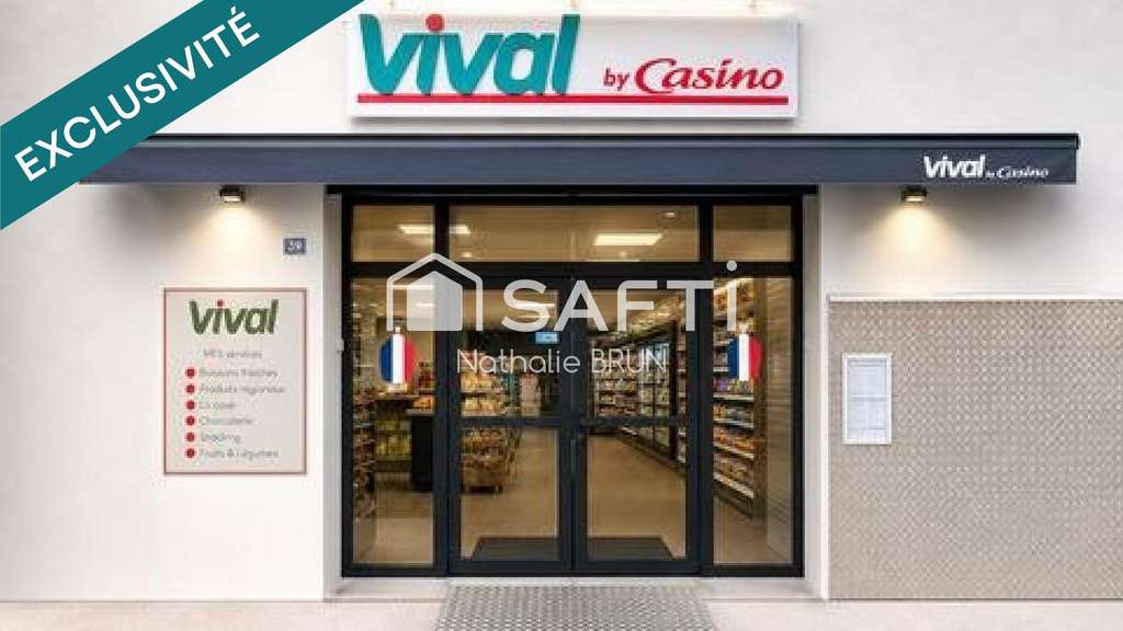 Vente supérette Vival Casino à Maraussan centre