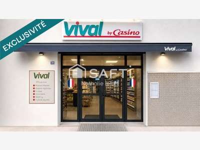 Vente supérette Vival Casino à Maraussan centre
